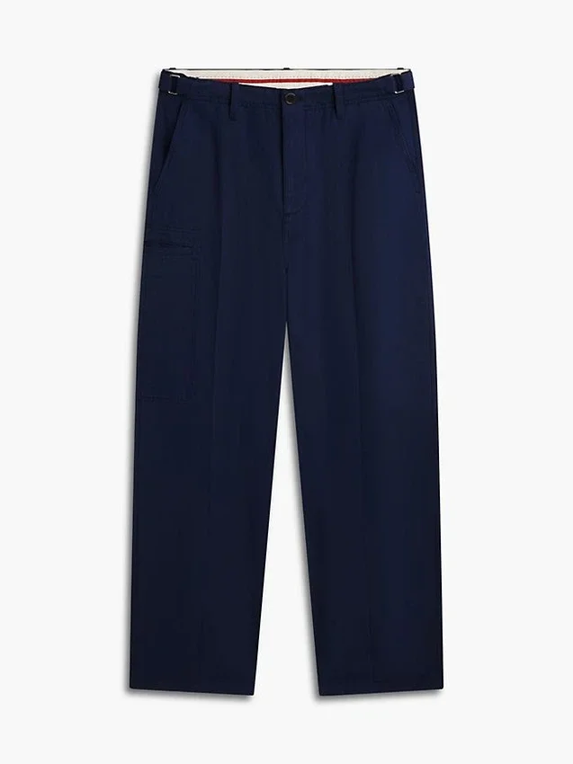 Cotton-Linen Blend Utility Chino Cotton-Linen Blend Utility Chino