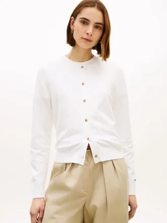 Crewneck Cardigan