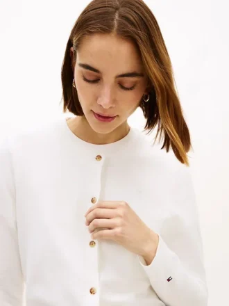 Crewneck Cardigan