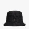 Crocheted Raffia Bucket Hat