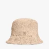 Crocheted Raffia Bucket Hat