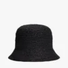 Crocheted Raffia Bucket Hat