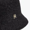 Crocheted Raffia Bucket Hat