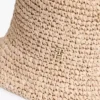 Crocheted Raffia Bucket Hat