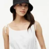 Crocheted Raffia Bucket Hat