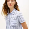 Cropped Shirt & Pant Sleep Set