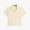 Cropped Shirt & Pant Sleep Set