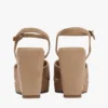 Crossed-Strap Suede Wedge Sandal Crossed-Strap Suede Wedge Sandal