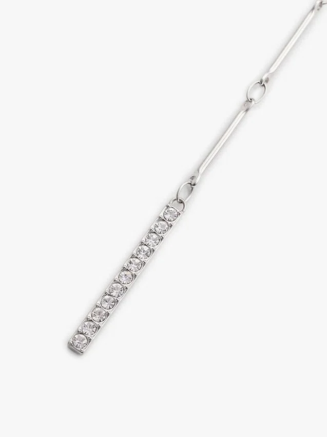 Crystal Accent Lariat Necklace Crystal Accent Lariat Necklace