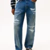 Distressed Loose Fit Jean Distressed Loose Fit Jean
