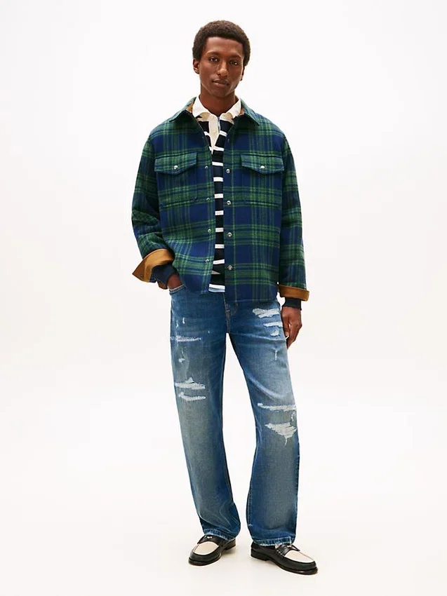Distressed Loose Fit Jean Distressed Loose Fit Jean