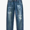 Distressed Loose Fit Jean Distressed Loose Fit Jean