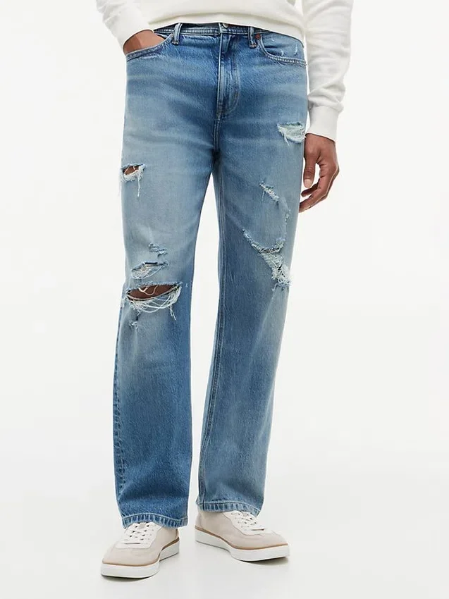 Distressed Loose Jean Distressed Loose Jean