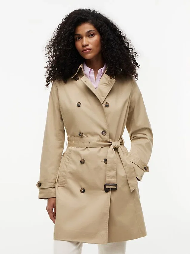 Double-Breasted Belted Trench Coat Double-Breasted Belted Trench Coat