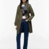 Double-Breasted Belted Trench Coat Double-Breasted Belted Trench Coat