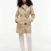 Double-Breasted Belted Trench Coat Double-Breasted Belted Trench Coat