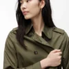 Double-Breasted Belted Trench Coat Double-Breasted Belted Trench Coat