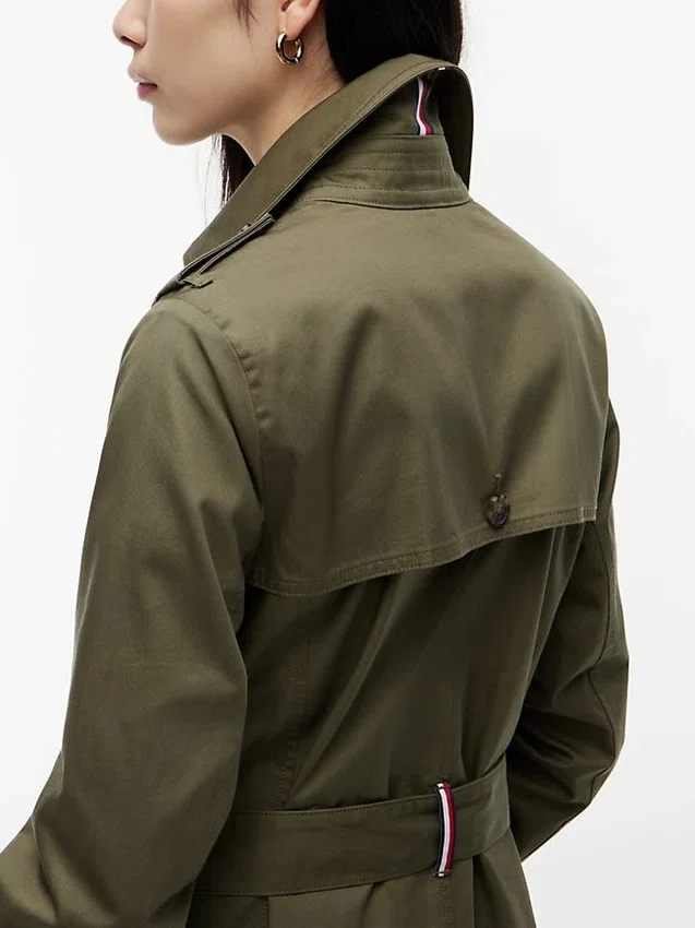 Double-Breasted Belted Trench Coat Double-Breasted Belted Trench Coat