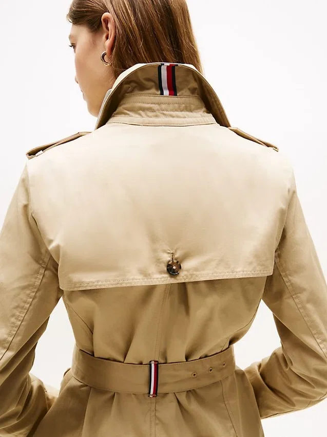 Double-Breasted Belted Trench Coat Double-Breasted Belted Trench Coat