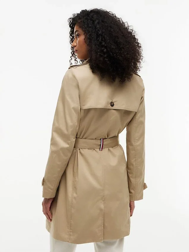 Double-Breasted Belted Trench Coat Double-Breasted Belted Trench Coat