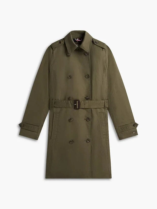 Double-Breasted Belted Trench Coat Double-Breasted Belted Trench Coat