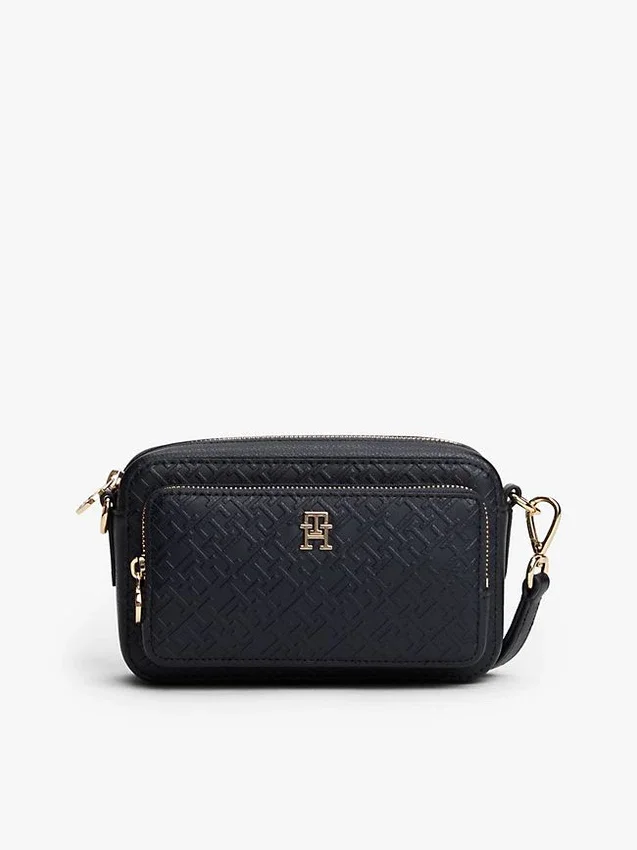 Embossed Allover Monogram Crossbody Bag Embossed Allover Monogram Crossbody Bag