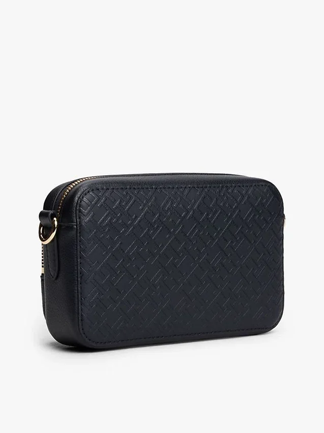 Embossed Allover Monogram Crossbody Bag Embossed Allover Monogram Crossbody Bag