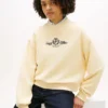 Embroidered Club Crest Logo Sweatshirt