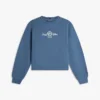 Embroidered Club Crest Logo Sweatshirt