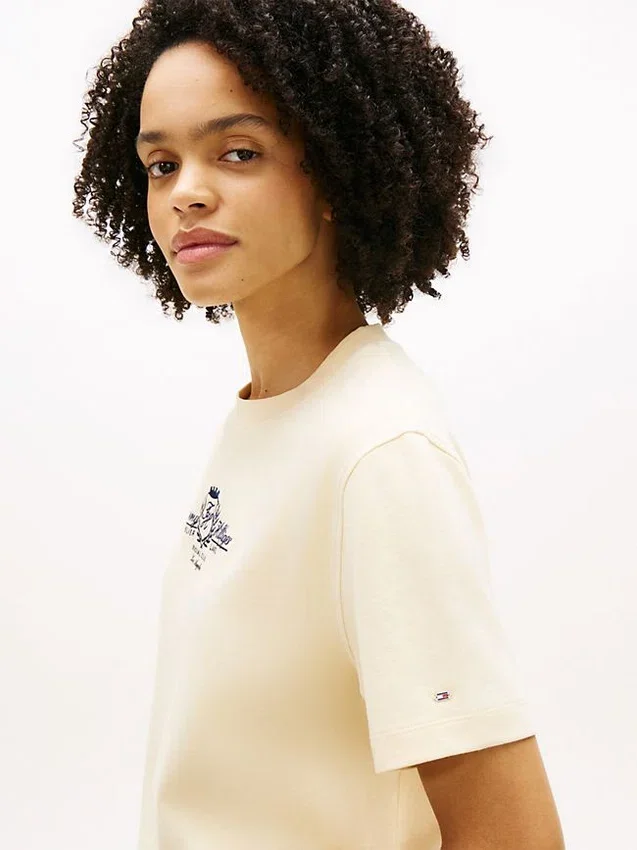 Embroidered Club Crest Logo T-Shirt Embroidered Club Crest Logo T-Shirt