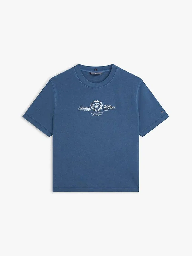 Embroidered Club Crest Logo T-Shirt Embroidered Club Crest Logo T-Shirt