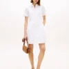 Embroidered Eyelet Poplin Shirtdress Embroidered Eyelet Poplin Shirtdress