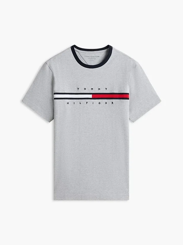 Embroidered Flag Logo T-Shirt Embroidered Flag Logo T-Shirt