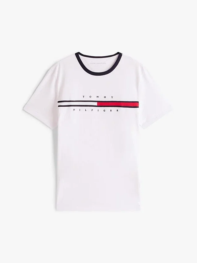 Embroidered Flag Logo T-Shirt Embroidered Flag Logo T-Shirt