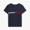 Embroidered Flag Stripe Logo T-Shirt Embroidered Flag Stripe Logo T-Shirt