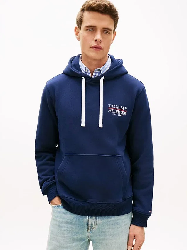 Embroidered Monotype Logo Hoodie Embroidered Monotype Logo Hoodie