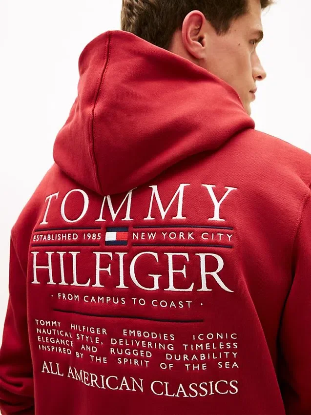 Embroidered Monotype Logo Hoodie Embroidered Monotype Logo Hoodie