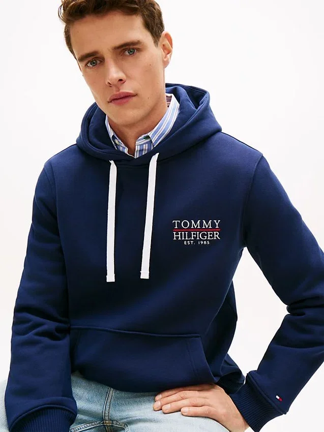 Embroidered Monotype Logo Hoodie Embroidered Monotype Logo Hoodie