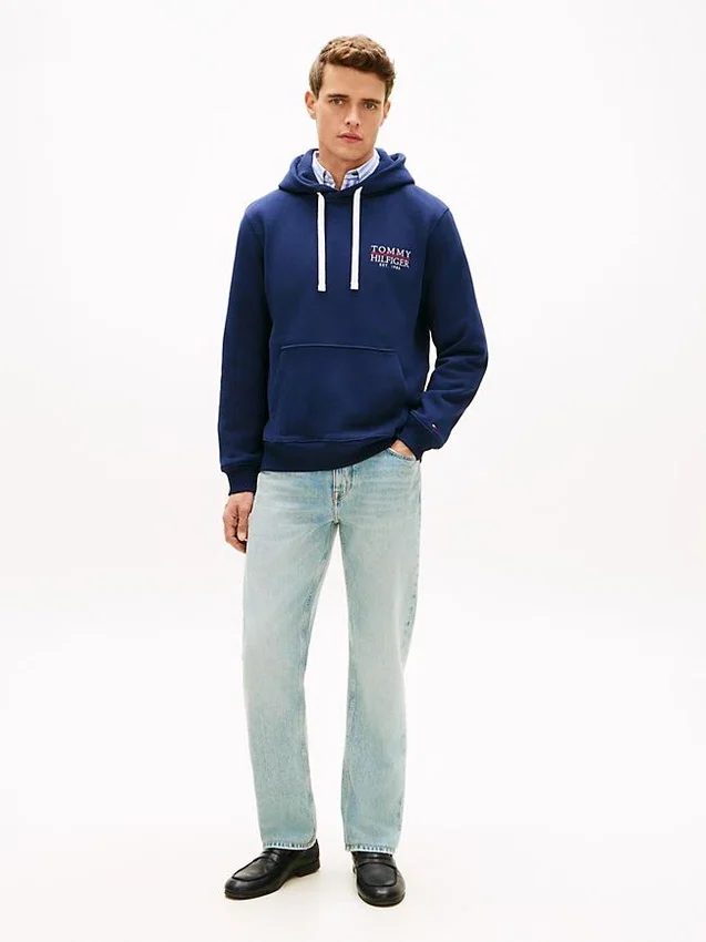 Embroidered Monotype Logo Hoodie Embroidered Monotype Logo Hoodie