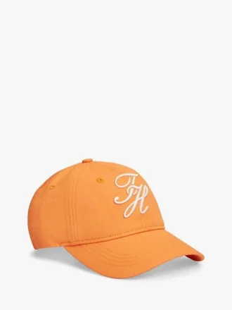 Embroidered Script Monogram Baseball Cap