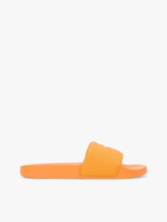 Embroidered Script Monogram Pool Slide