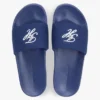 Embroidered Script Monogram Pool Slide
