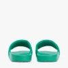 Embroidered Script Monogram Pool Slide Embroidered Script Monogram Pool Slide