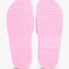 Embroidered Script Monogram Pool Slide Embroidered Script Monogram Pool Slide