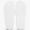 Embroidered Script Monogram Pool Slide Embroidered Script Monogram Pool Slide