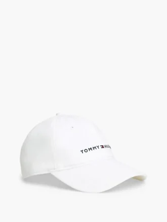 Embroidered Tommy Logo Baseball Cap