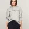 Embroidered Tommy Logo Hoodie Embroidered Tommy Logo Hoodie