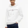 Embroidered Tommy Logo Hoodie Embroidered Tommy Logo Hoodie