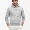 Embroidered Tommy Logo Hoodie Embroidered Tommy Logo Hoodie