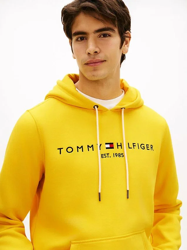 Embroidered Tommy Logo Hoodie Embroidered Tommy Logo Hoodie